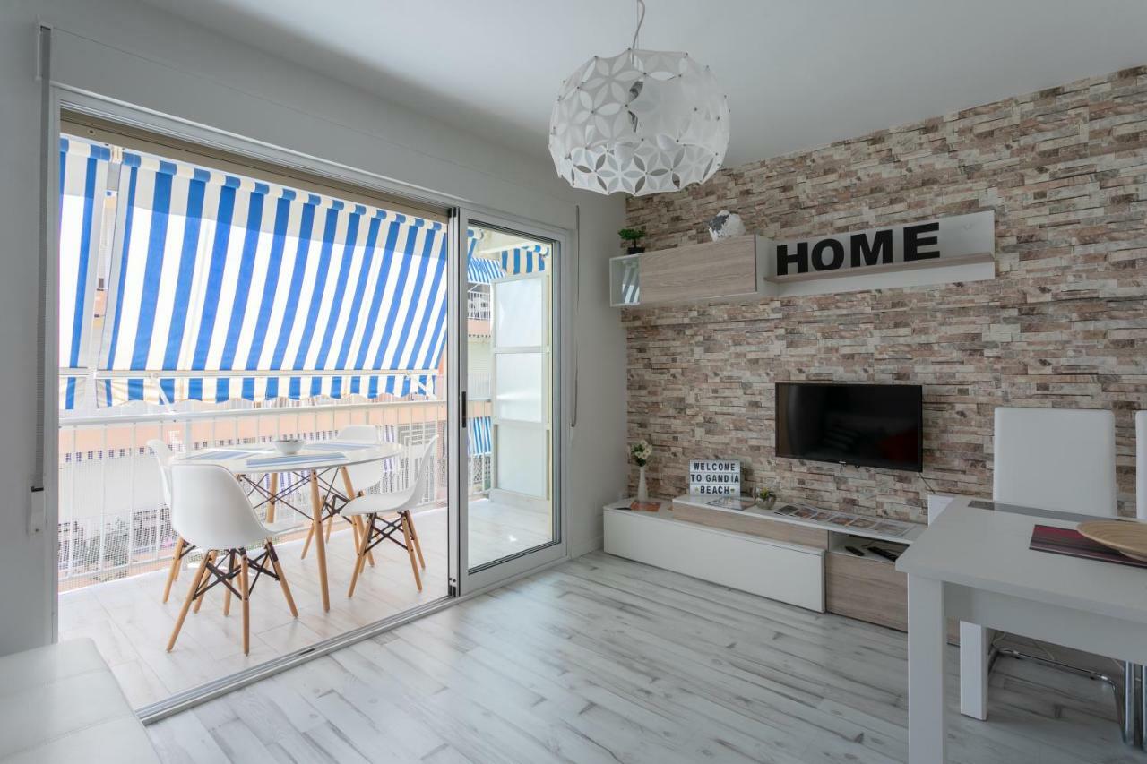 Apartamento Deluxe A 50M De Playa - Aire Wifi Гандия Экстерьер фото