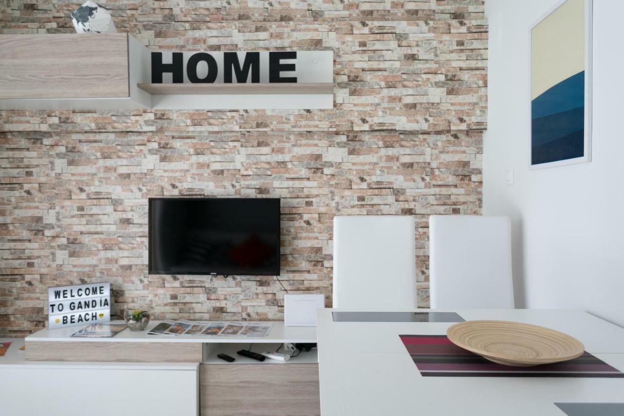 Apartamento Deluxe A 50M De Playa - Aire Wifi Гандия Экстерьер фото